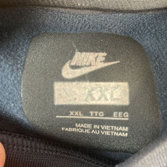 Nike Men’s Rare 25 stars Blue Crewneck Size 2XL - Picture 4 of 6